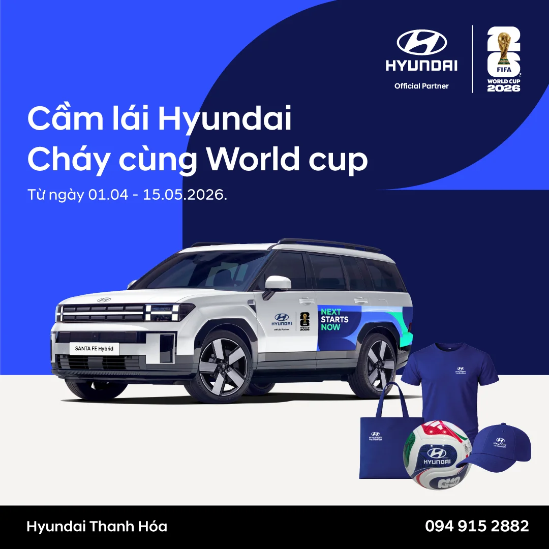 Cầm Lái Hyundai – Cháy Cùng Nhịp Đập World Cup 2026